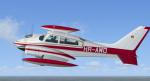FSX Cessna 310Q  real world Honduras HR-AWD Textures